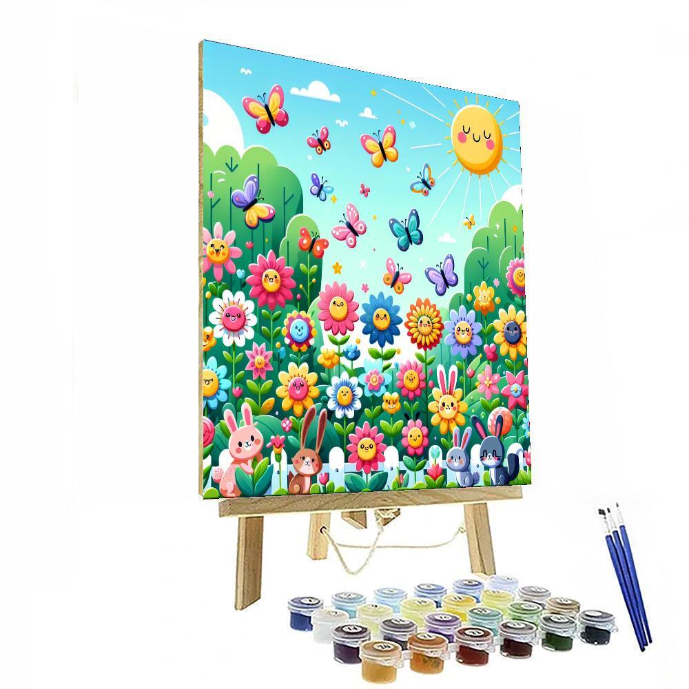 Festival Of Flowers Numbered Painting Kits