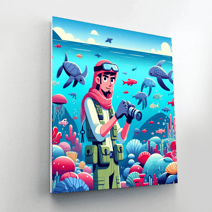 Deep Sea Expedition Paint By Number