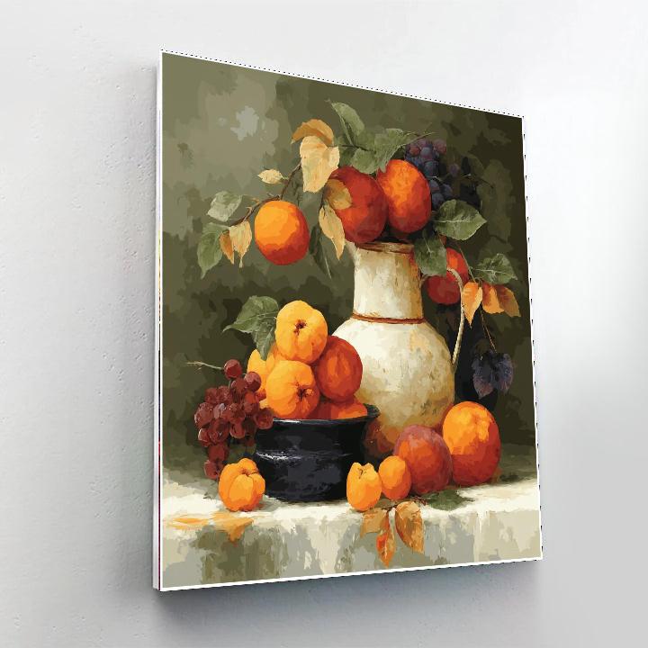 Harvest Joys Number Painting