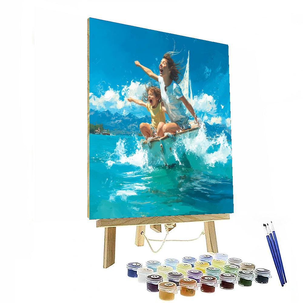 Sailing Through Adventures Paint By Numbers Art