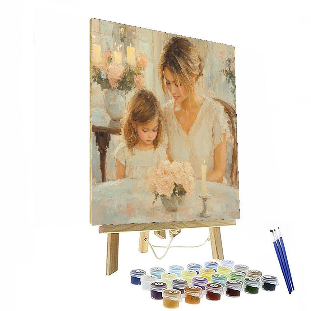 Silent Affection Numbered Painting Kits