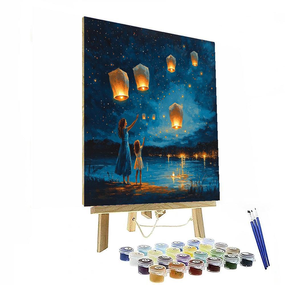 Love's Gentle Winds Numbered Painting Kits