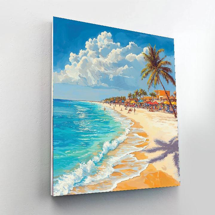 Playa Del Carmen Paint By Number