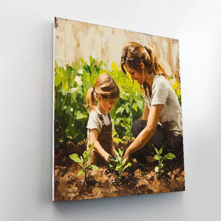 Tender Roots Number Painting