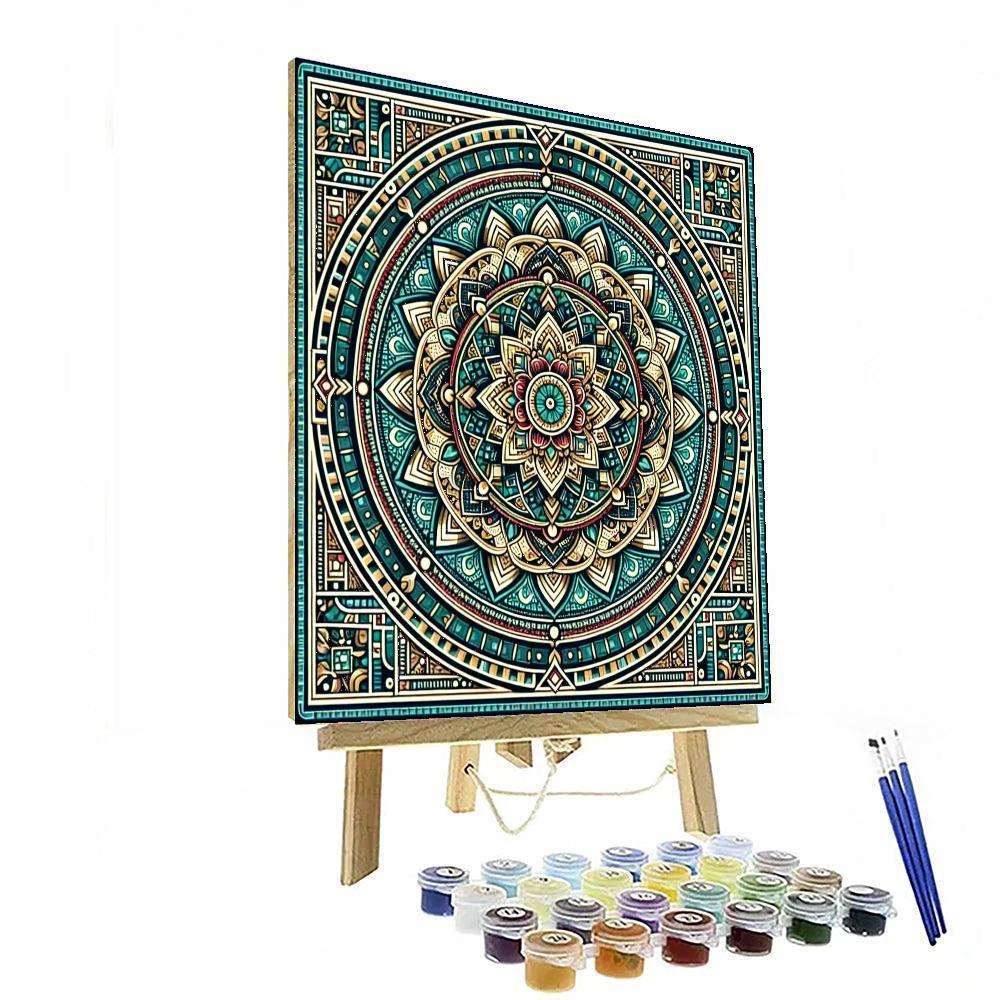 Mosaic Mandala Tranquility Numbered Painting Kits
