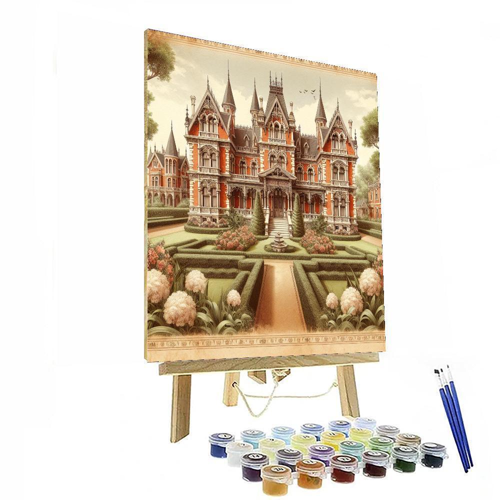 Victorian Manor Elegance Paint By Number