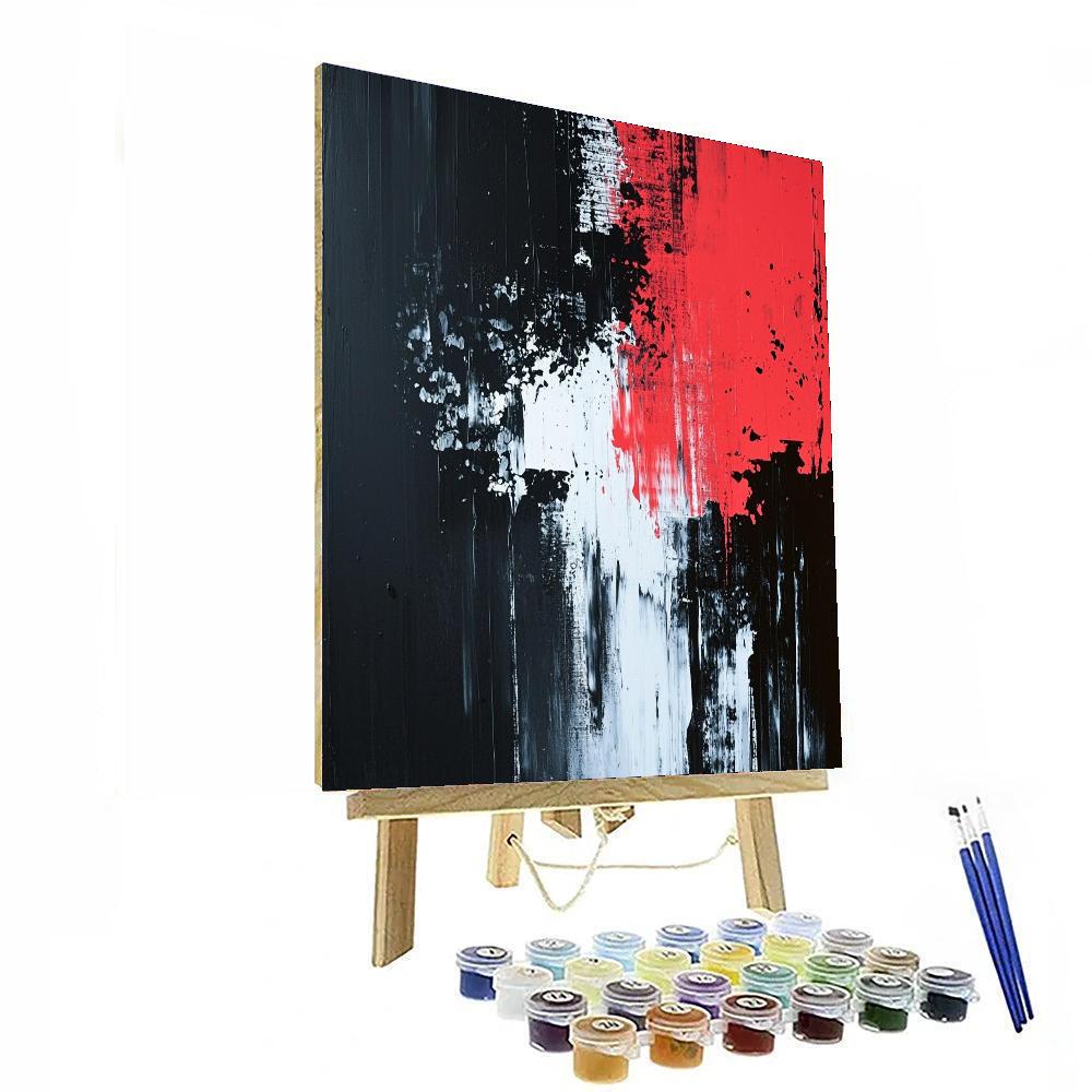 Banksy Inspired Veil Of Reality  Numbered Painting Kits