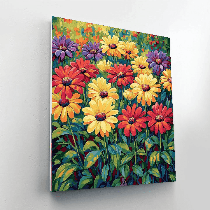 Henriette Ronner-Knip Inspired Fantasy Floral Arrangement  Paint By Numbers Kits
