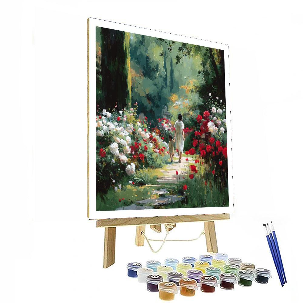 Garden Stroll Paint By Numbers Kits