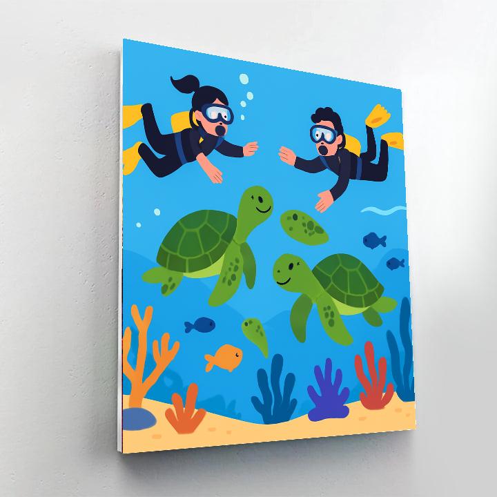 Ocean Conservation Expedition Paint By Numbers Kits