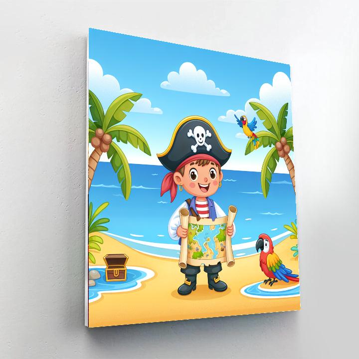 Pirate's Adventure Island Numbered Painting Kits