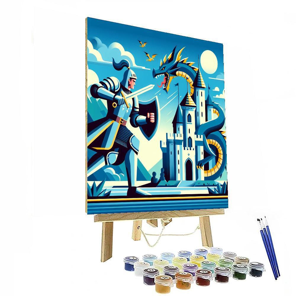 Fantasy Adventure Kingdom Painting By Numbers Kit