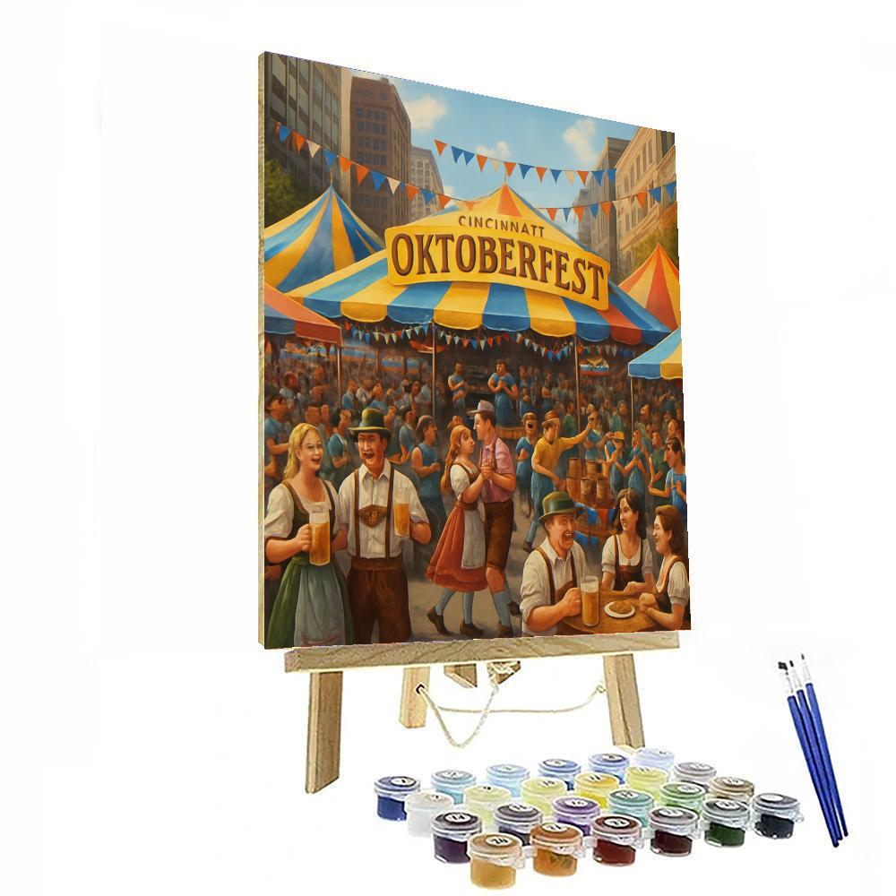 Cincinnati's Oktoberfest - United States DIY Paint By Numbers