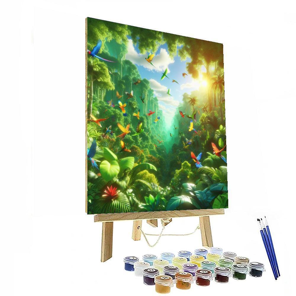Jungle Rhapsody Numbered Painting Kits