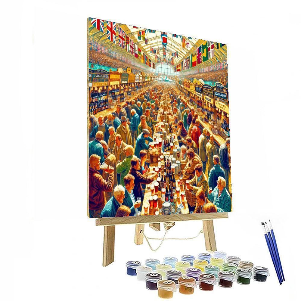 The Great British Beer Festival - Uk Numbered Painting Kits