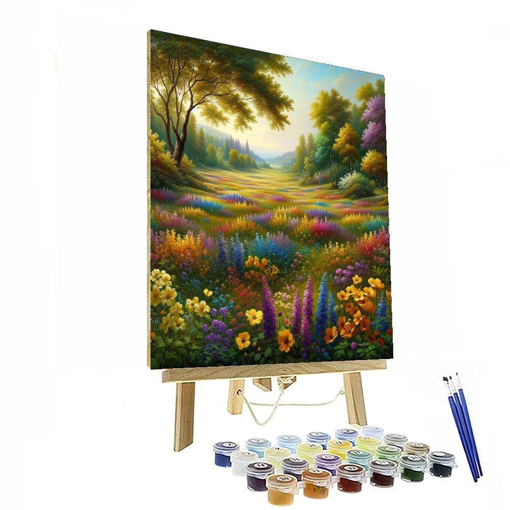 Regal Meadow Splendor Paint By Number