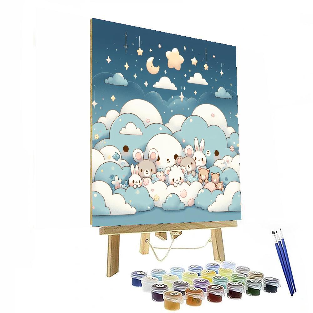 Sweet Dreamscape Painting Number Kit
