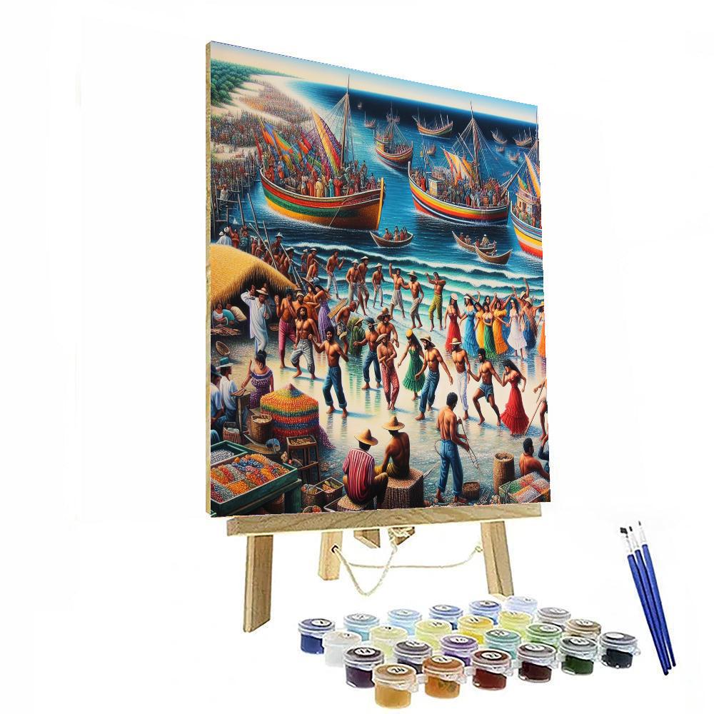 Karnival Koli - India Paint By Numbers Kits
