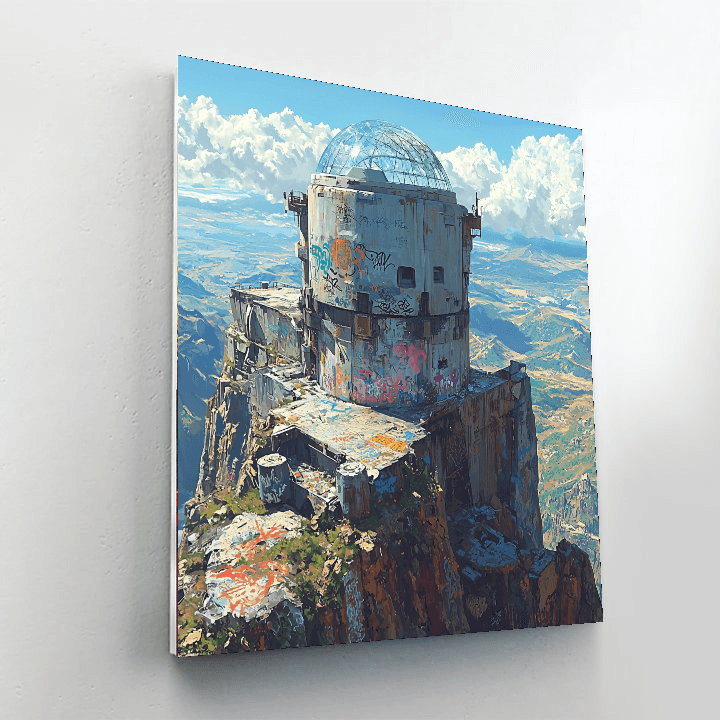 Buzludzha Monument - Bulgaria Paint By Numbers