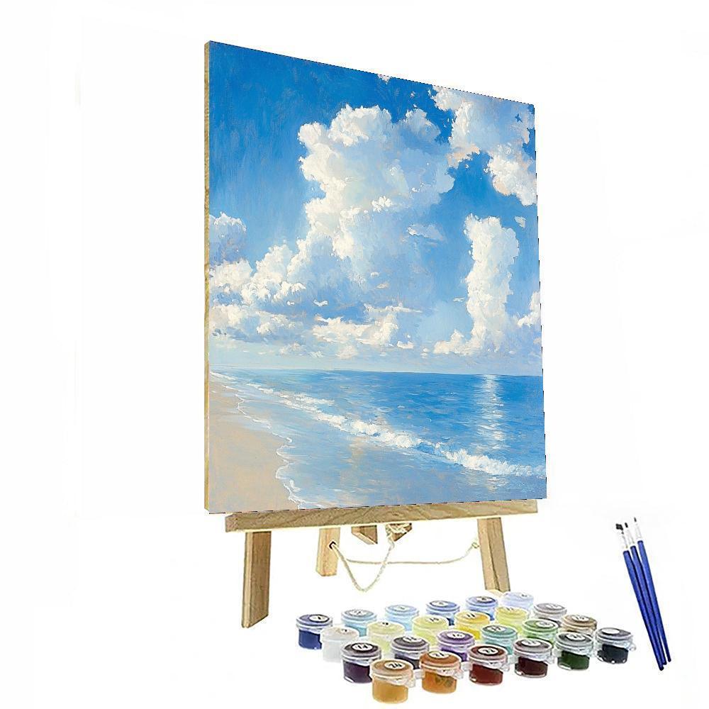 Joaquín Sorolla Inspired Ethereal Cloud Fantasia  Paint By Numbers Kits