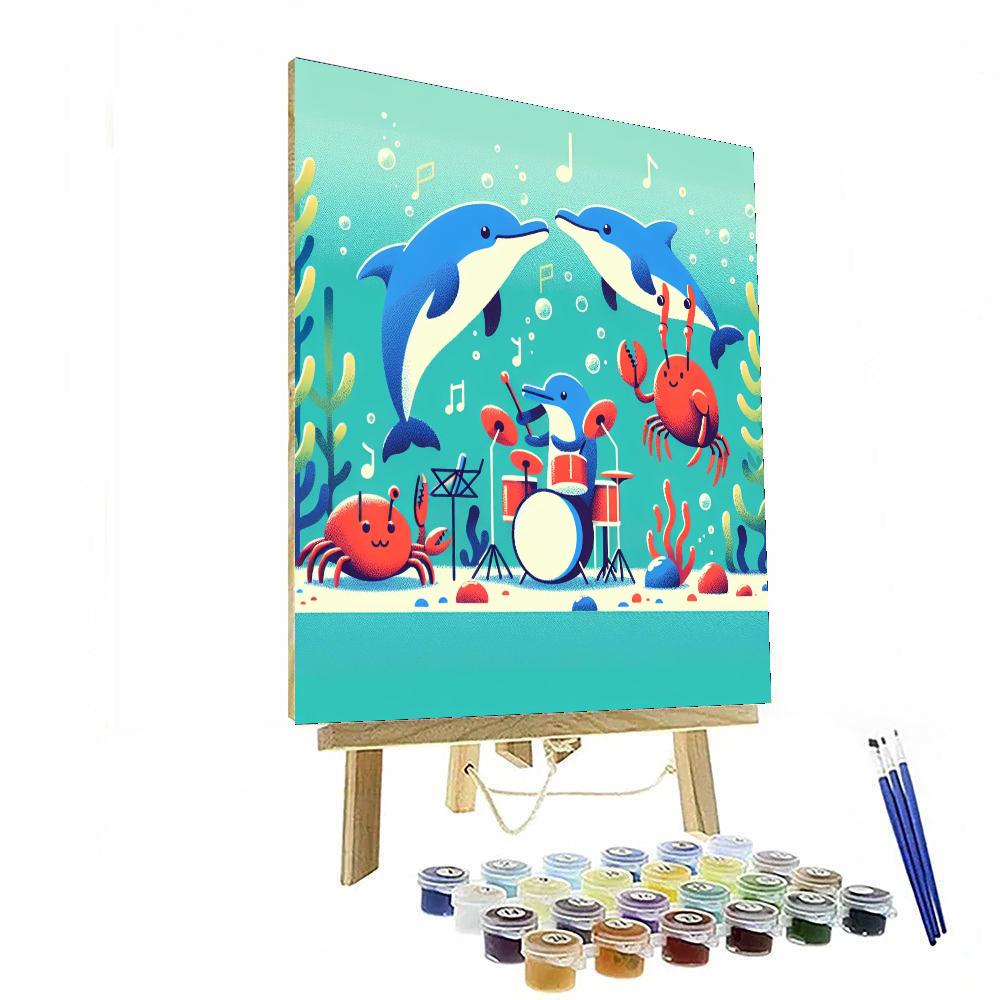 Charming Ocean Orchestra Paint By Numbers