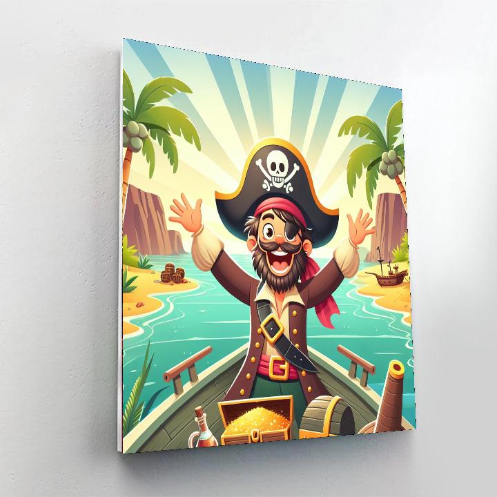 Pirate's Adventure Cove Paint By Numbers Kits