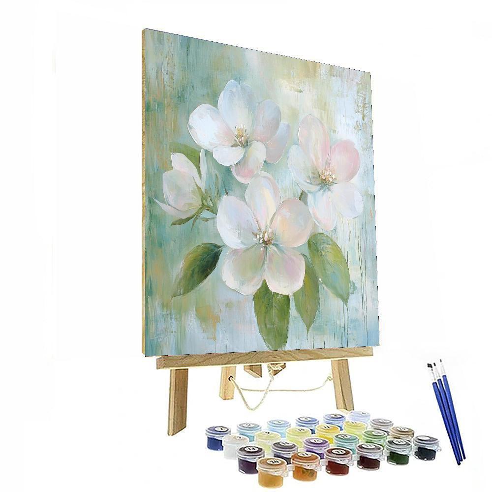 Edgar Degas Inspired Ephemeral Spring  Painting Number Kit