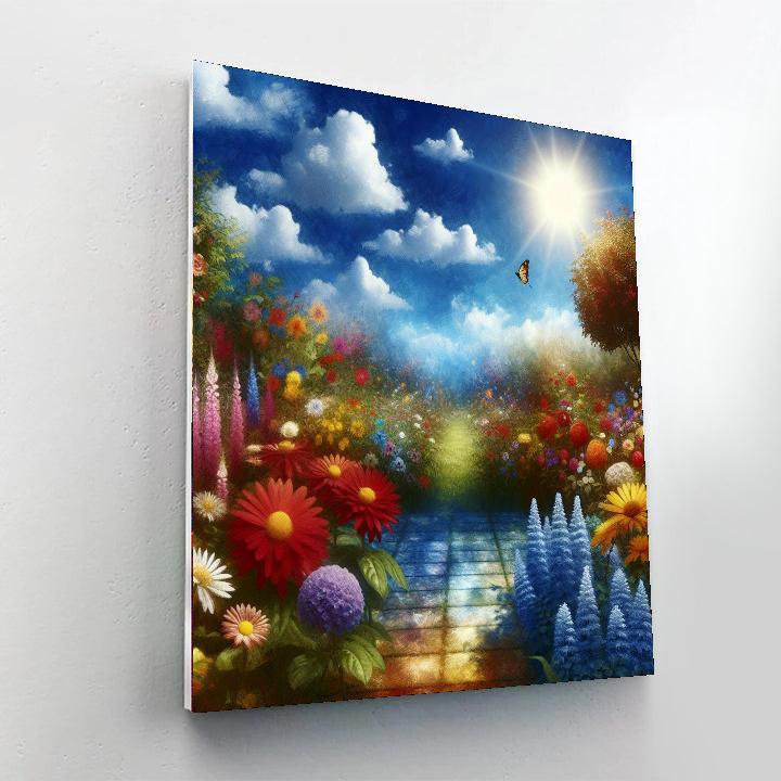 Summer Garden Jubilee Paint By Numbers Kits