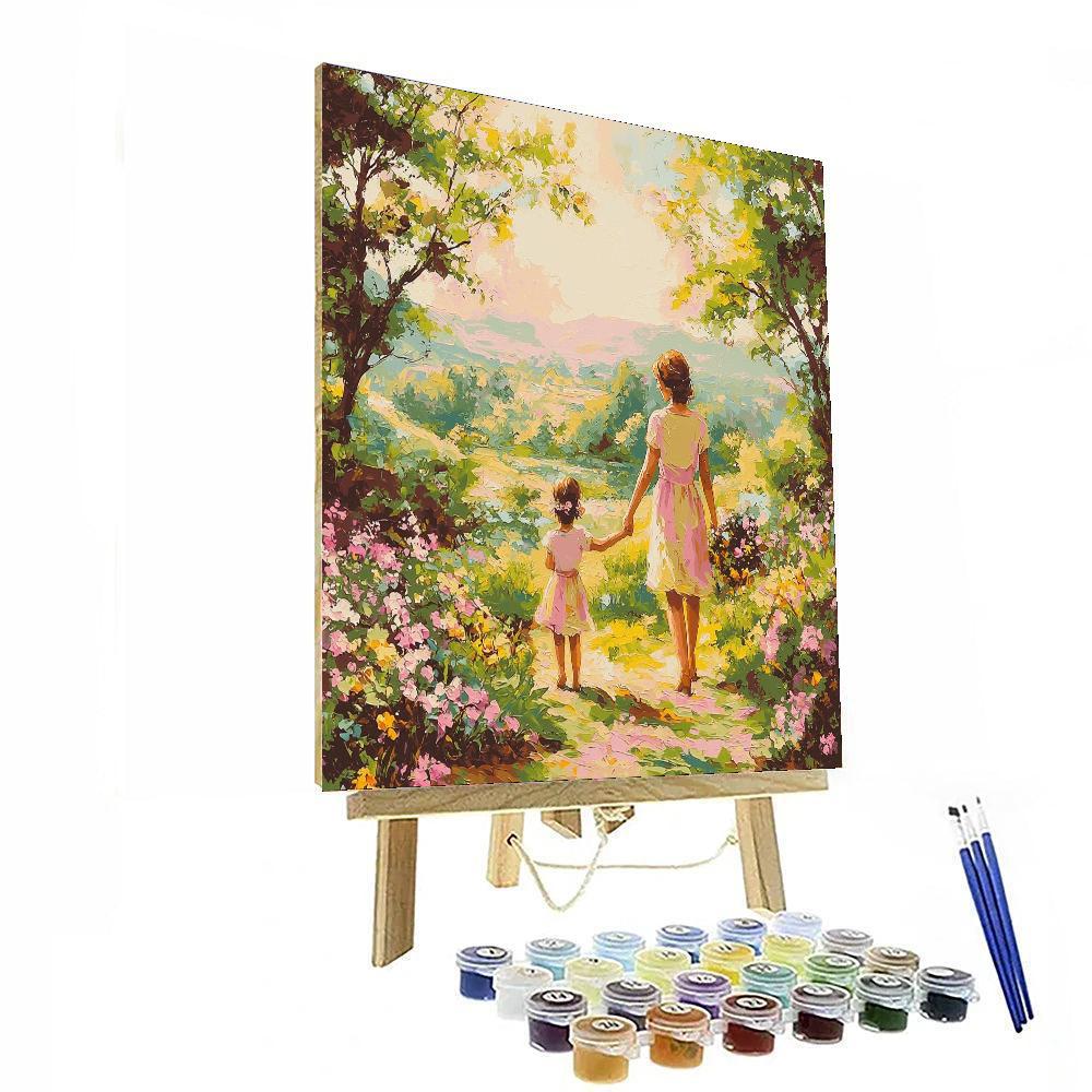 Holding Hands Paint By Numbers