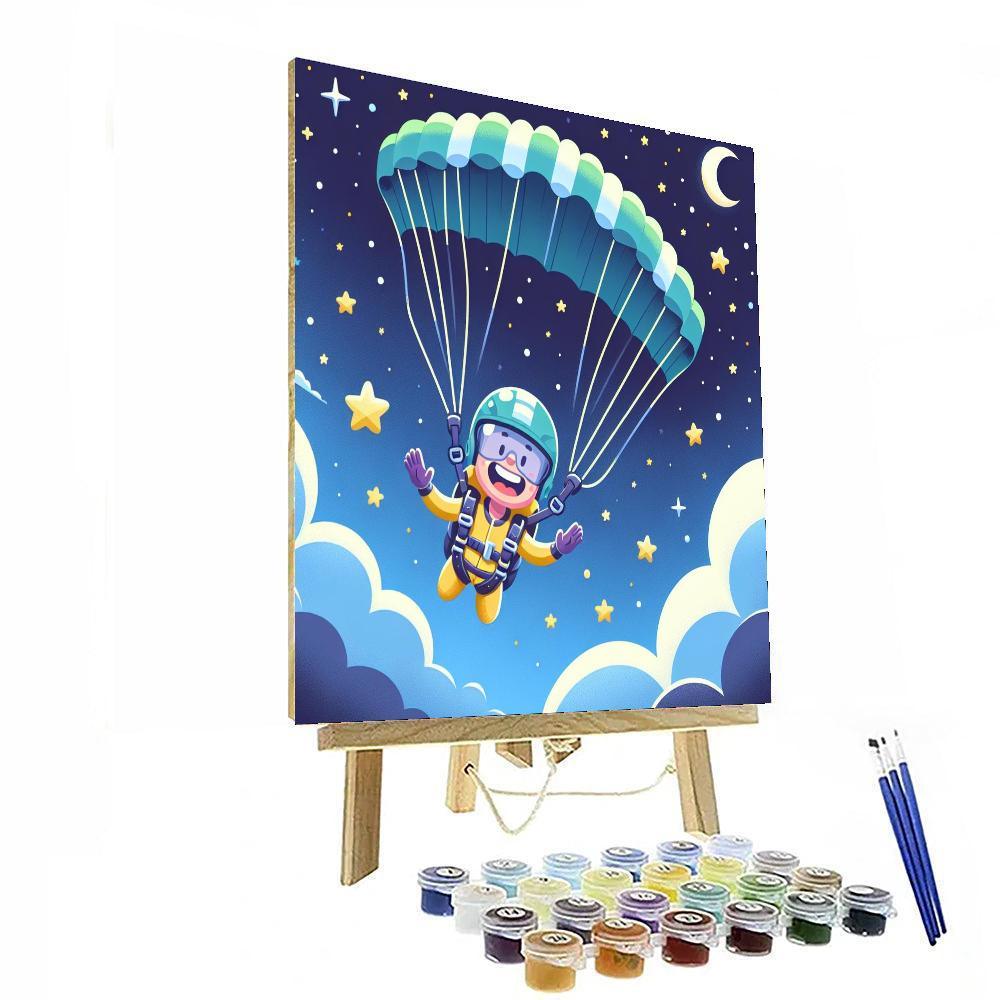 Starry Night Skydive Paint By Color