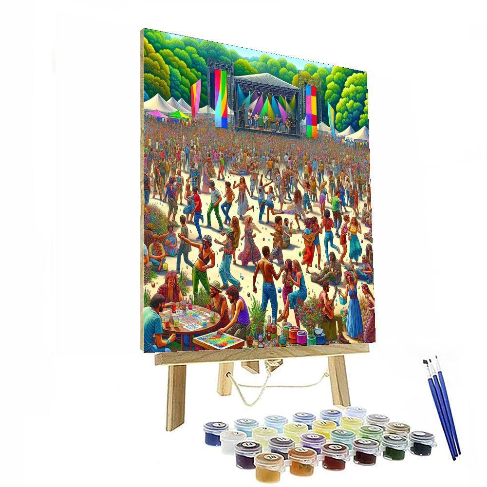 Okeechobee Music & Arts Festival - Florida DIY Paint By Numbers