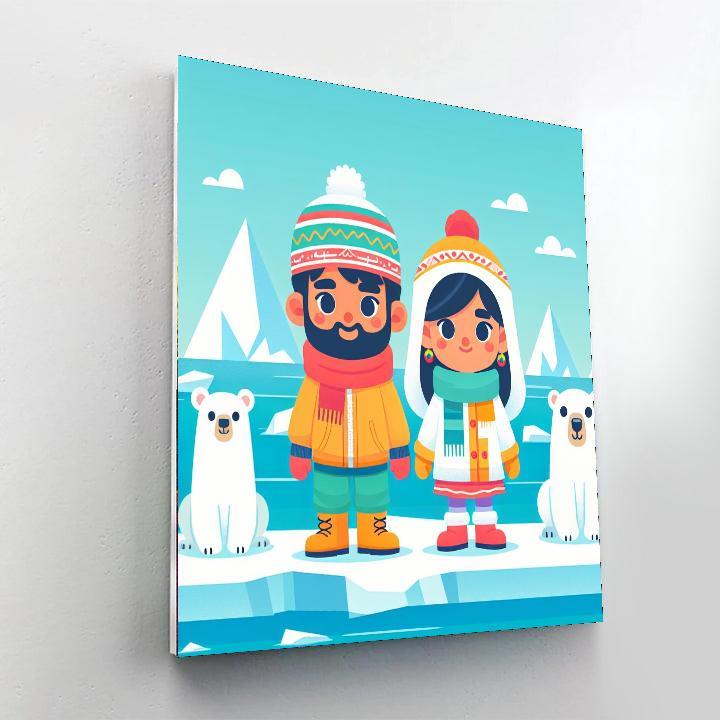 Arctic Exploration Team Paint By Color