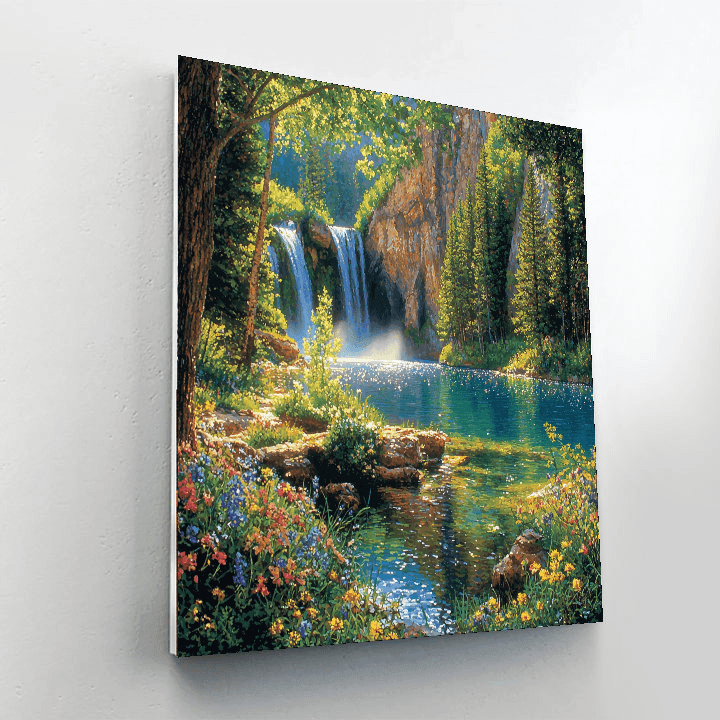 Hanging Lake Paint By Number