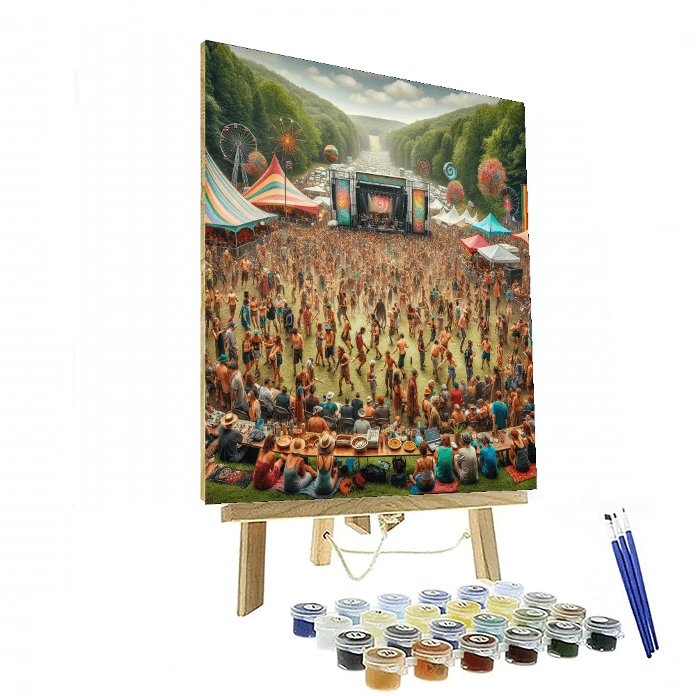 Rothbury Music Festival Paint By Number