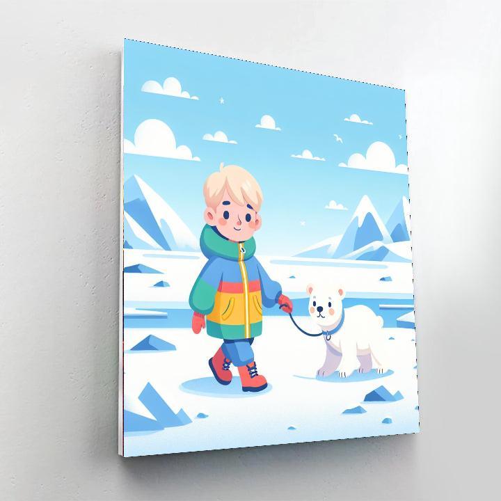 Arctic Rescue Mission Paint By Numbers Kits