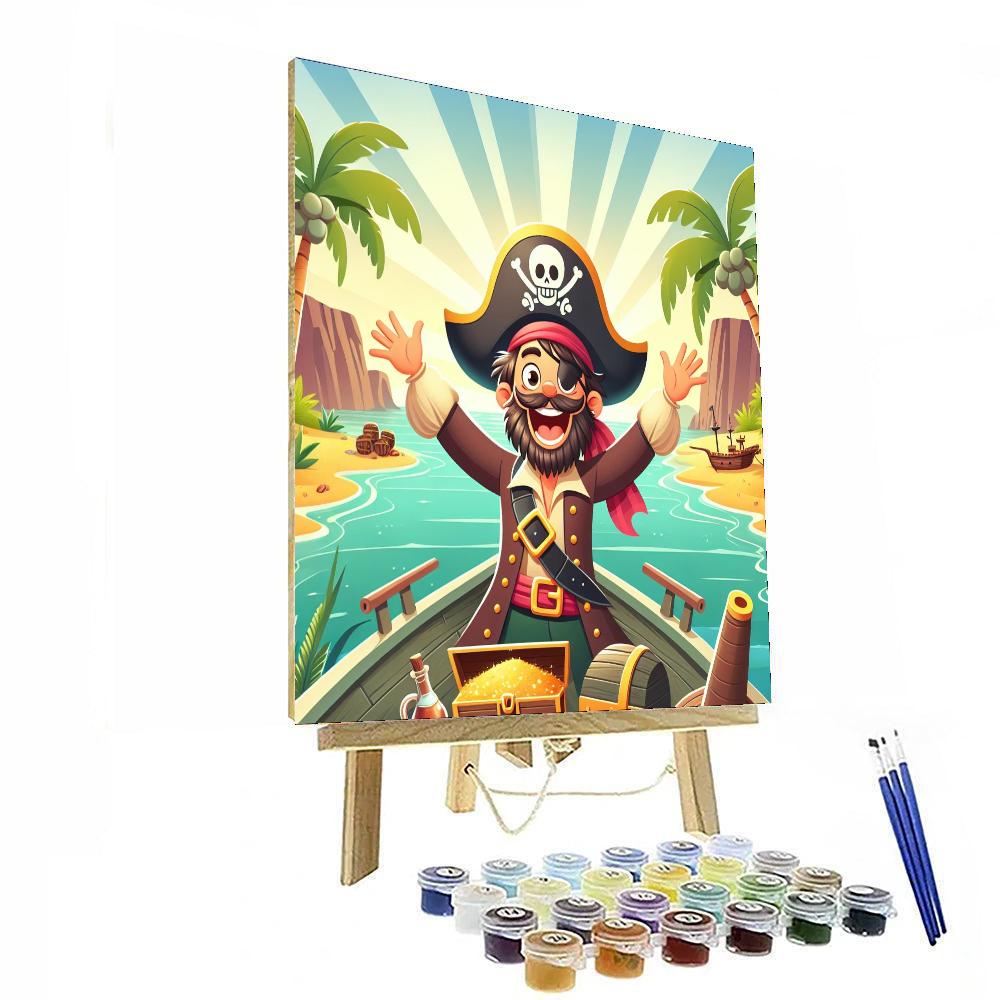 Pirate's Adventure Cove Paint By Numbers Kits