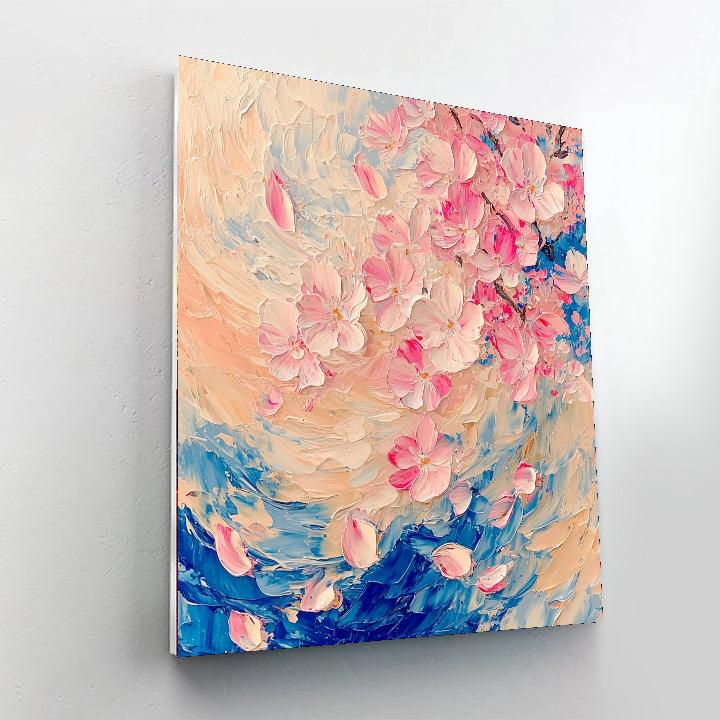 Edgar Degas Inspired Whirl Of Petals  Paint By Numbers