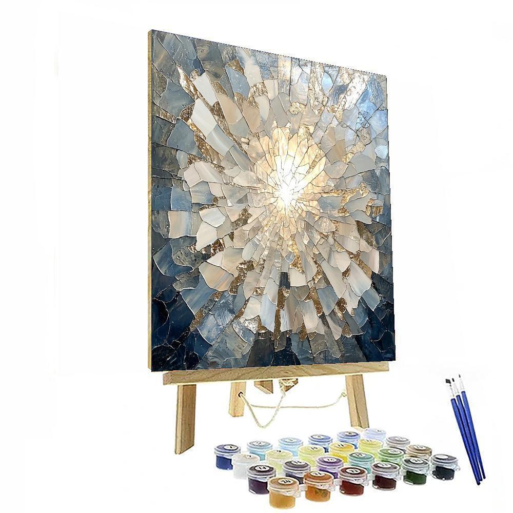 Caravaggio Inspired Fragmented Light  Paint By Numbers Kits