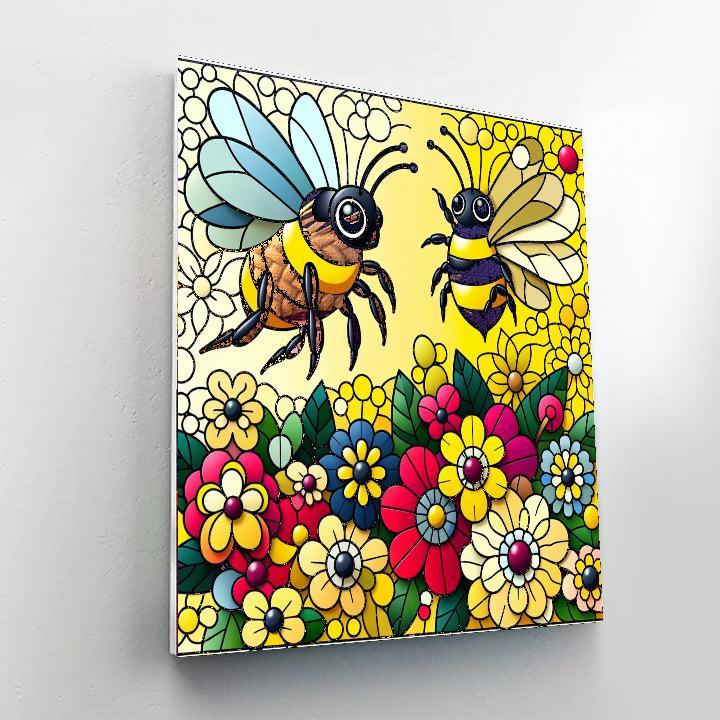 Brisk Bumblebee Numbered Painting Kits