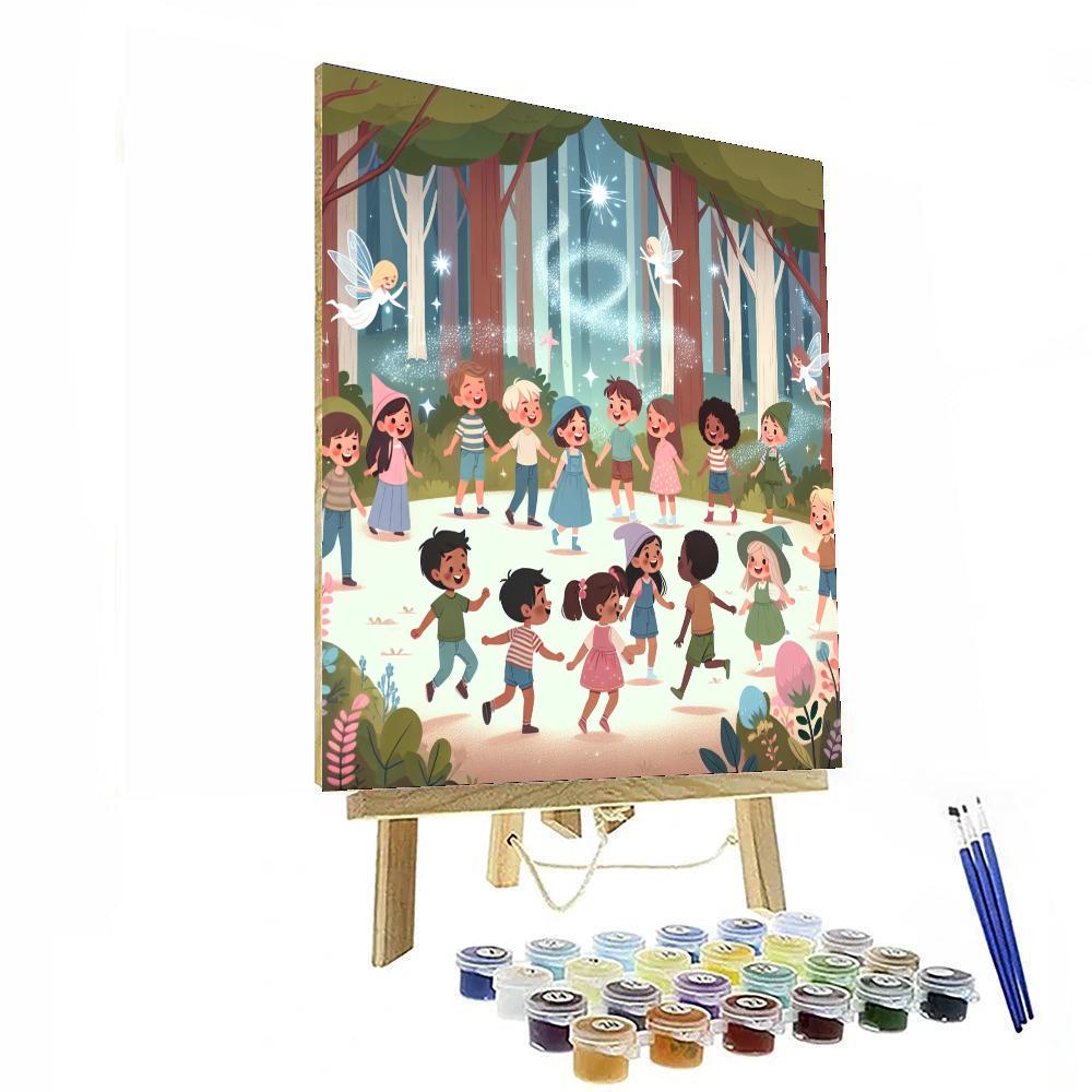 Whimsical Woodlands Walk Numbered Painting Kits