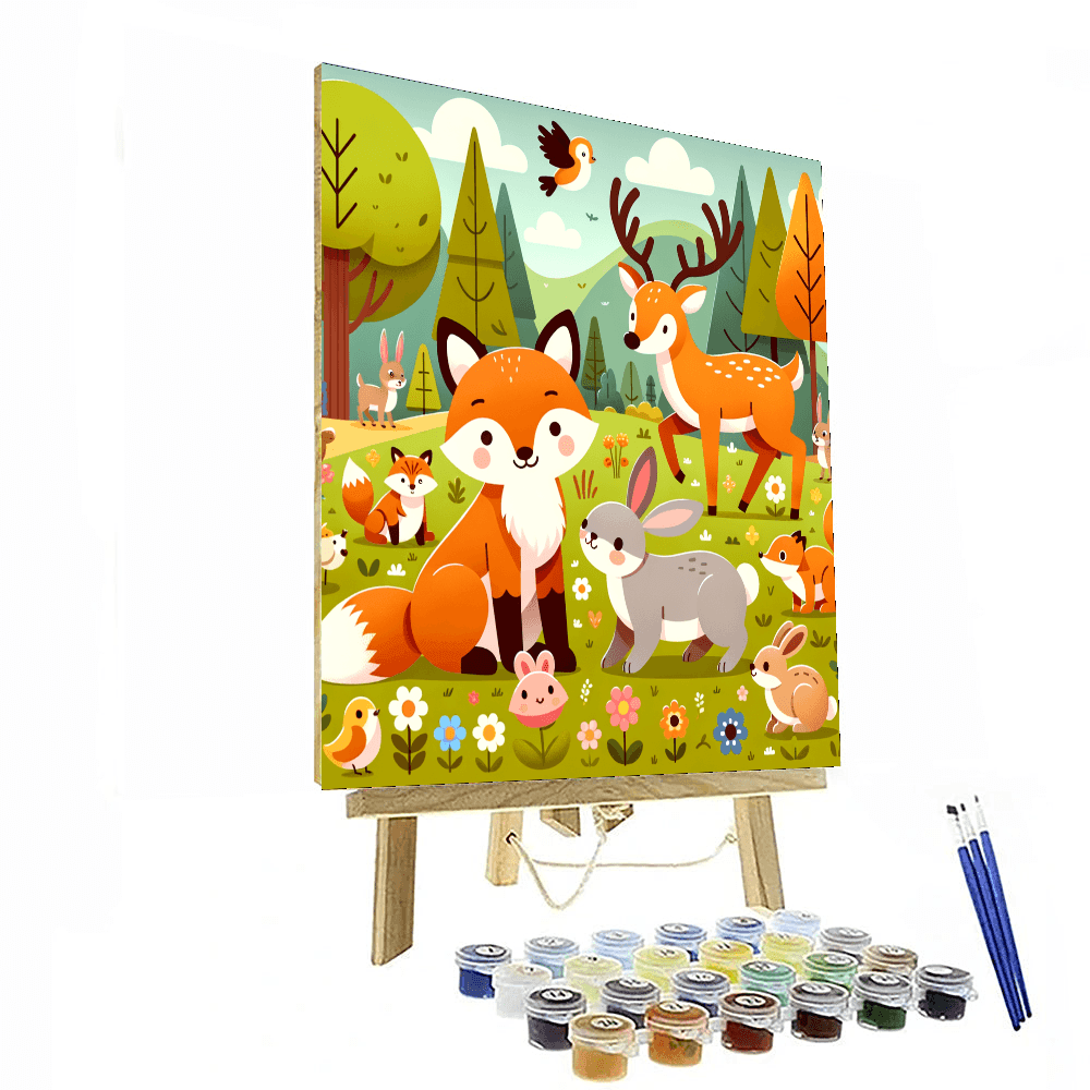 Fantastic Forest Fun Paint By Number
