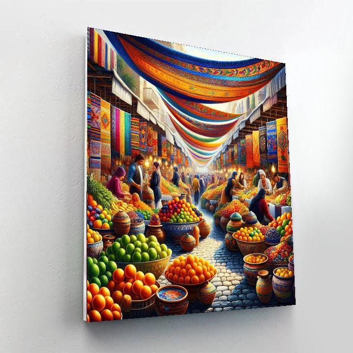 Grecian Market Delight Paint By Color