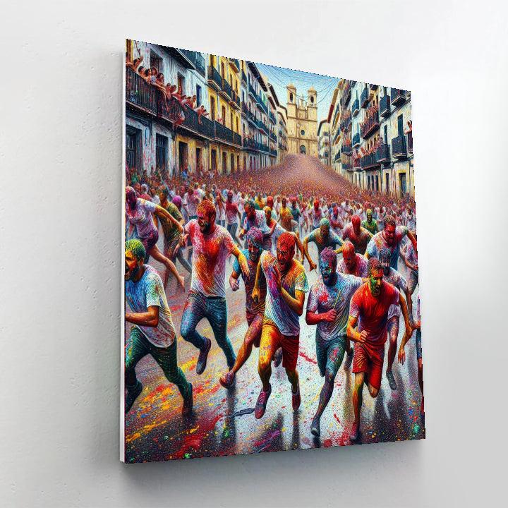 Cascamorras Festival - Guadix, Spain Painting Number Kit