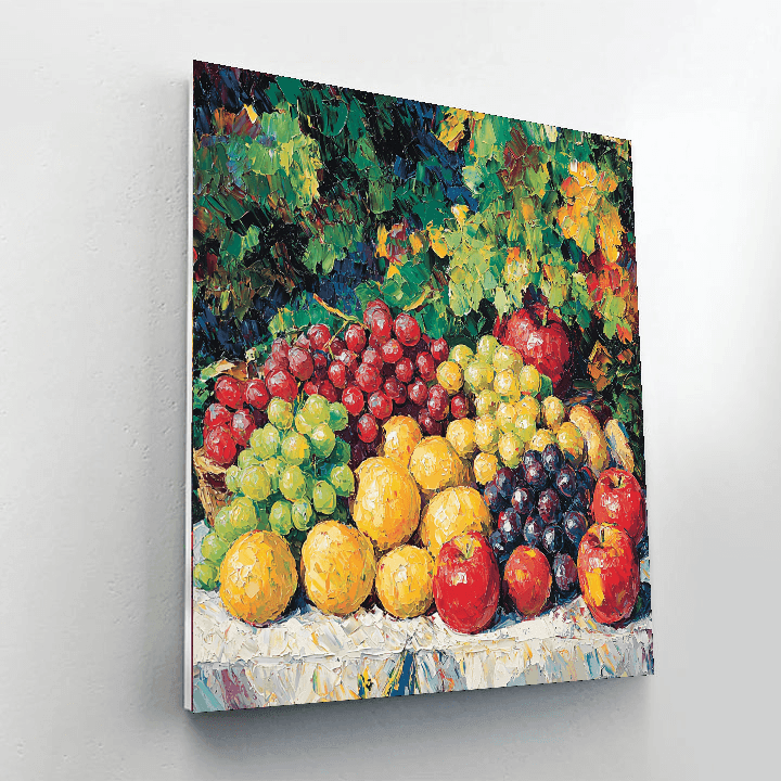 Paul Cézanne Inspired Vivid Harvest  Paint By Numbers Kits
