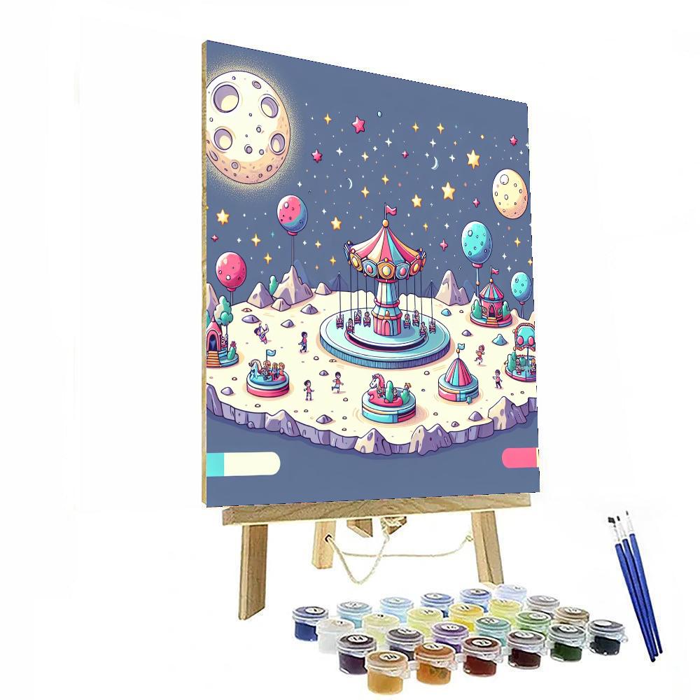 Lunar Lunar Park Number Painting