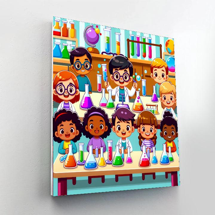 Cool Science Lab Paint By Numbers Kits