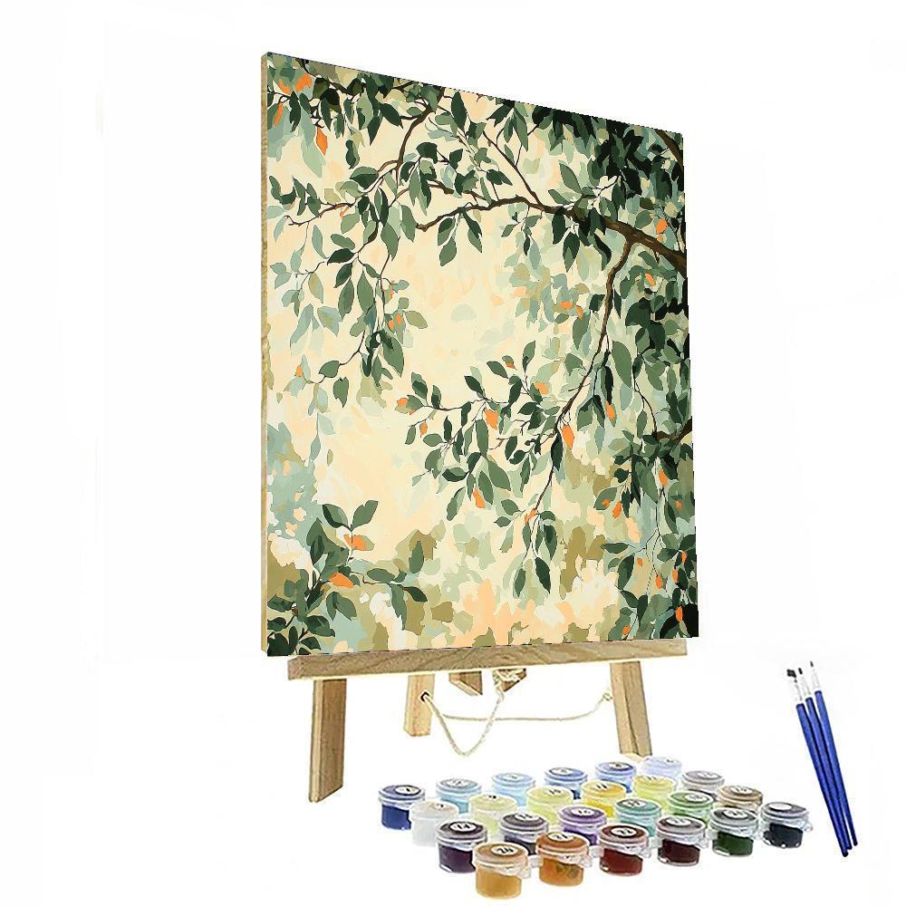 Michelangelo Inspired Harmony Of Natural Forces  Paint By Color