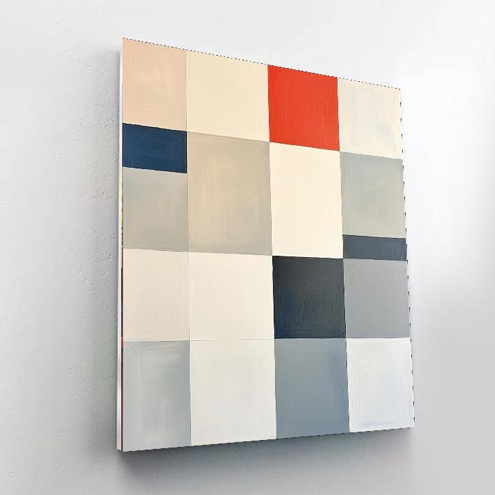 Kazimir Malevich Inspired Serene Minimalism  Numbered Painting Kits