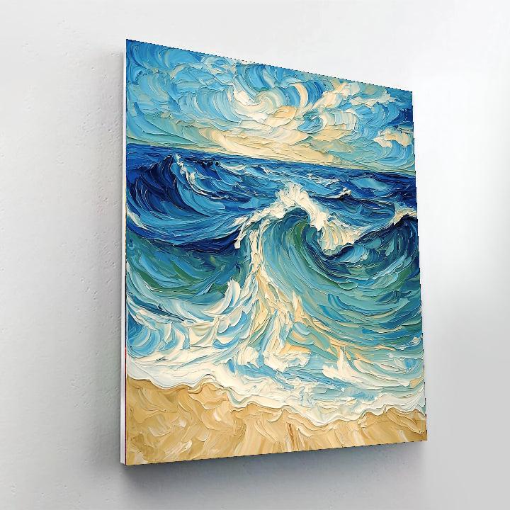 Edgar Degas Inspired Harmony Of Tides  Paint By Numbers Art