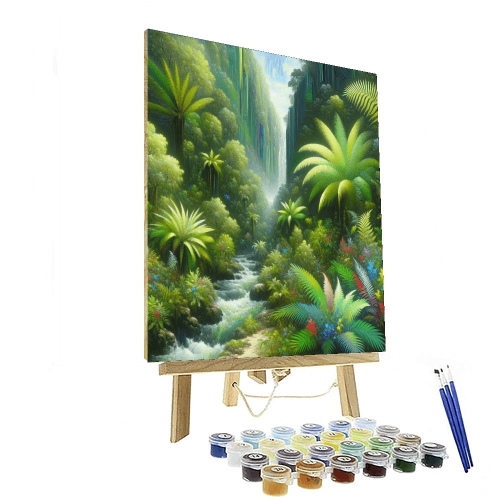 Rainforest Retreat Paint By Color